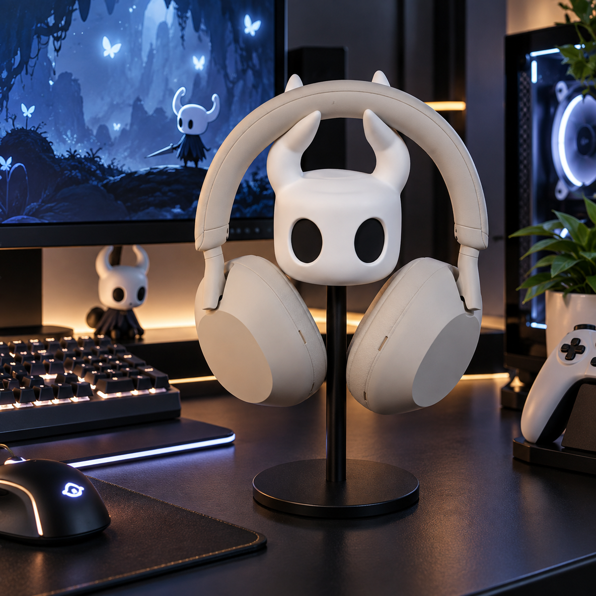 DeskBloom™ Knight Headphone Stand