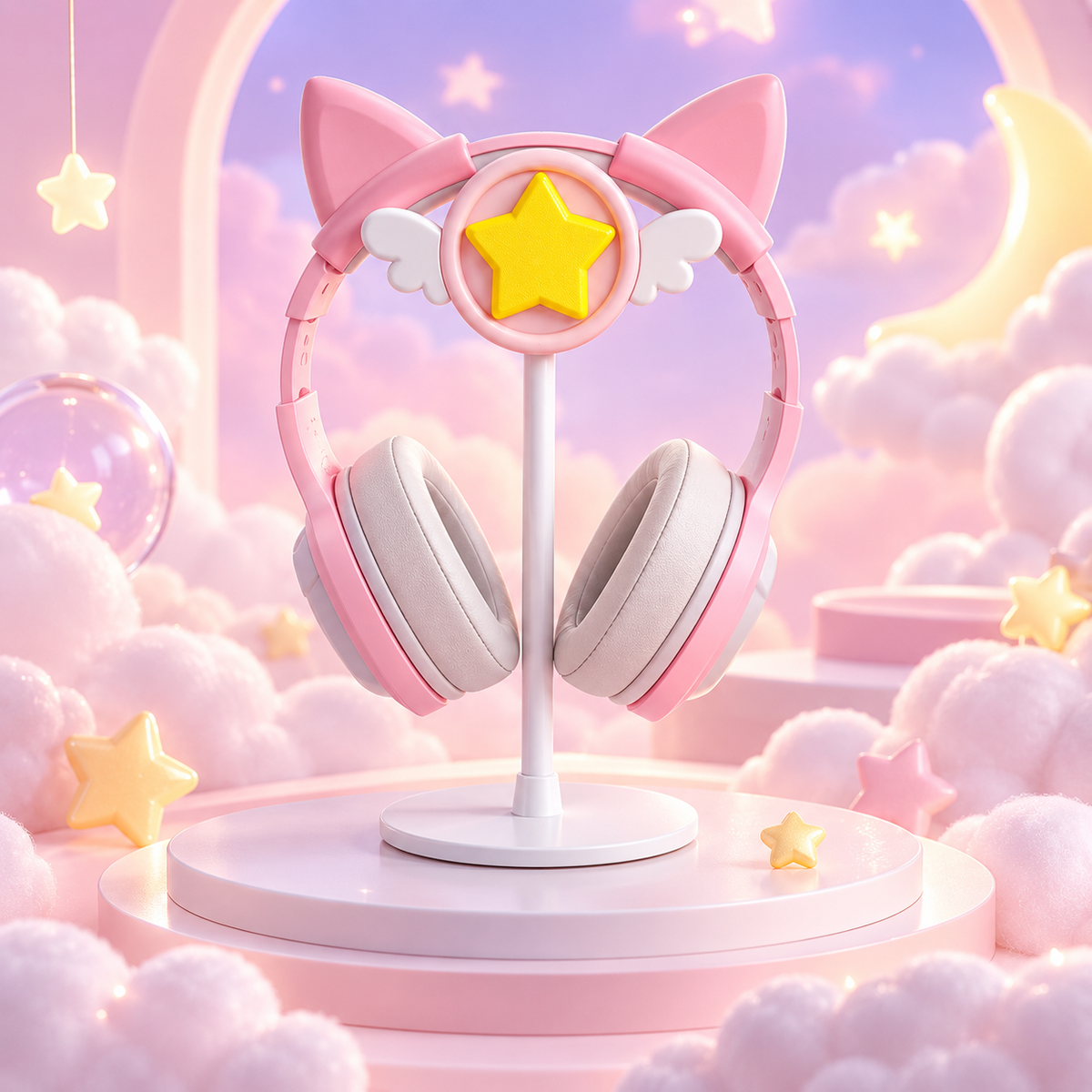 DeskBloom™ Magic Star Headphone Stand